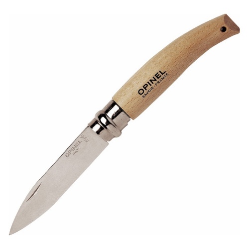 Нож Opinel №8 садовый, нержавеющая сталь, блистер, 001216 фото 2